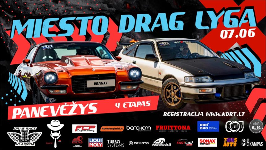 Miestų Drag Lyga / Panevėžys / 4 etapas